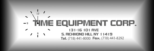Time Equipment's logo